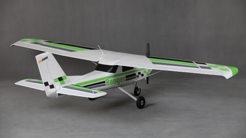 FMS Ranger 1800 EPO PNP vorbildähnlicher Trainer, gefedertes Fahrwerk und Beleuchtung
