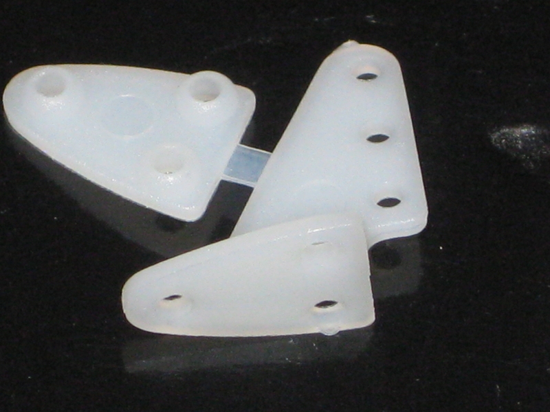 1 Paar Nylon Ruderhörner Kunststoff 20mm R.E.M. 30970