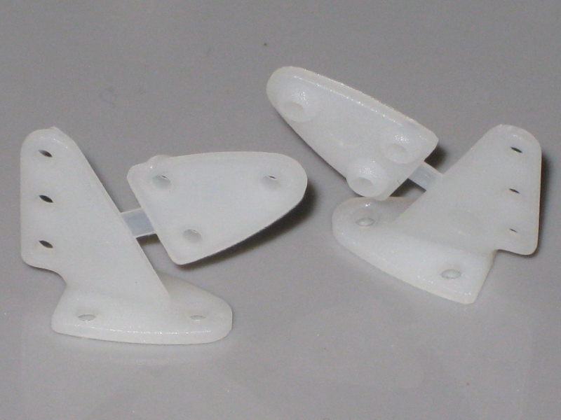 1 Paar Nylon Ruderhörner Kunststoff 20mm R.E.M. 30970