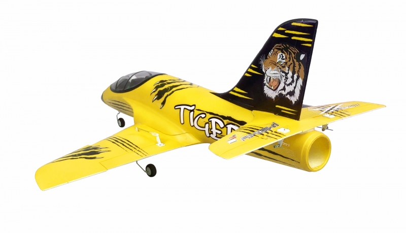 AMXFlight Tiger S Jet 55mm EDF PNP gelb für 3S Lipo