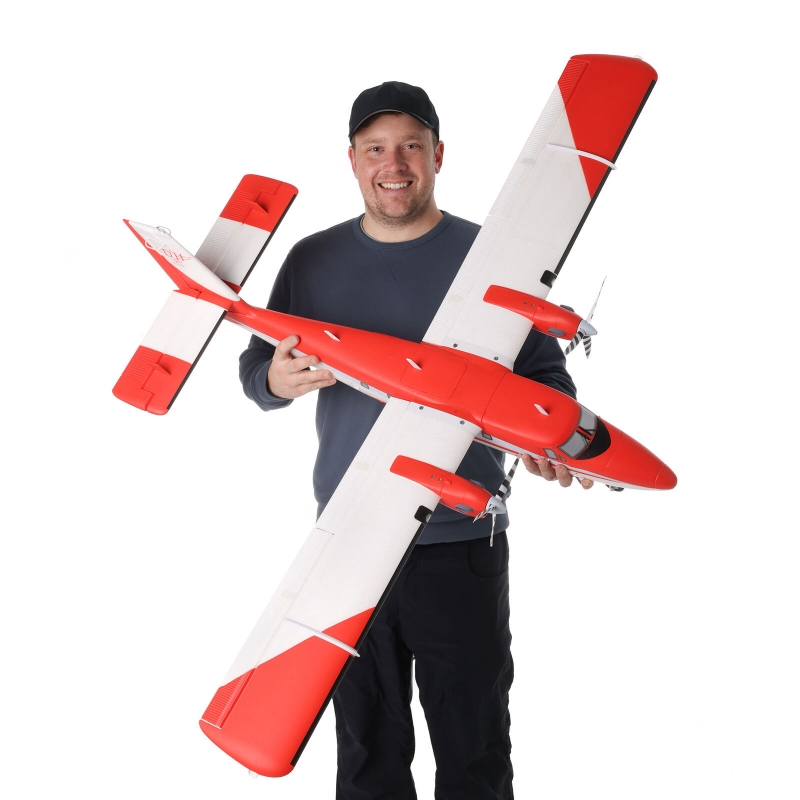 DHC-6 Twin Otter 1.4m BNF Basic with AS3X+ and SAFE Select E-flite EFL32050