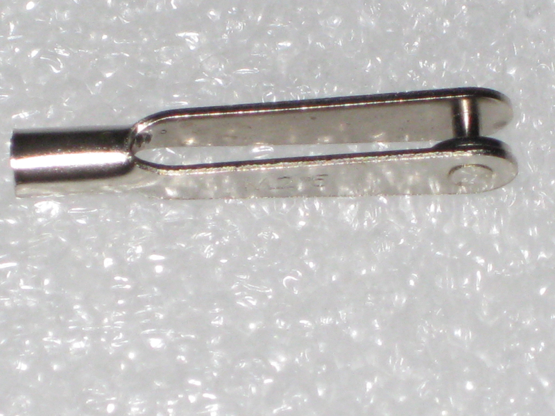 Gabelkopf Stahl M2.5 X0440 extron VE=10 Stück