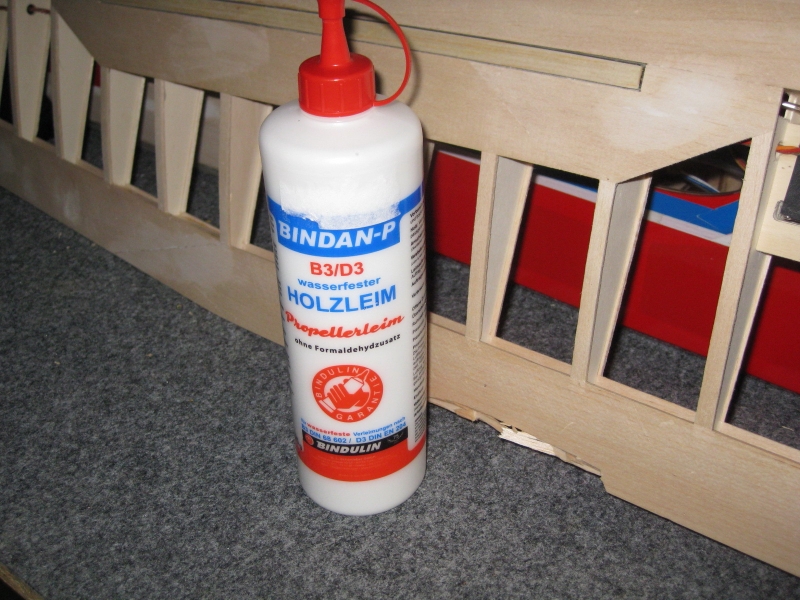 Bindan-P Propeller Holzleim 525g Flasche
