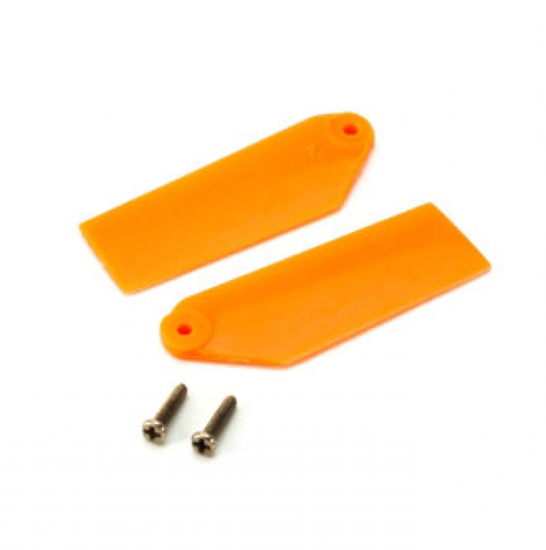 Blade 130X: Heckrotorblätter Orange, BLH3733OR