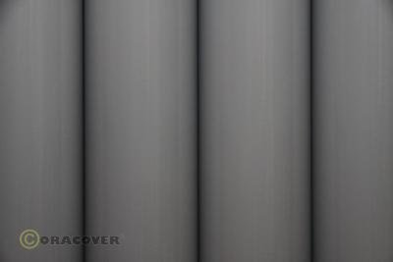 Oracover Bügelfolie lichtgrau 0,6m x 10m Rolle 21-011-010