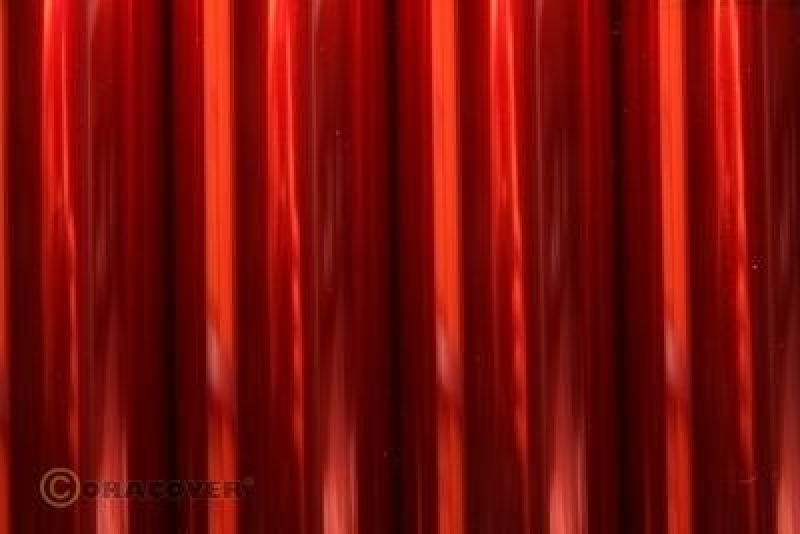 ORALIGHT light transparent rot 2m x 60cm auf Rolle