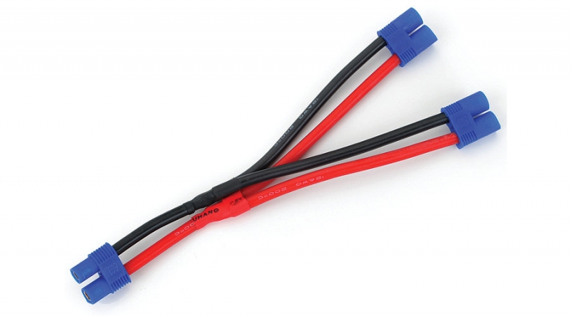 E-flite EC3 Akku Y-Kabel Silikon 13GA