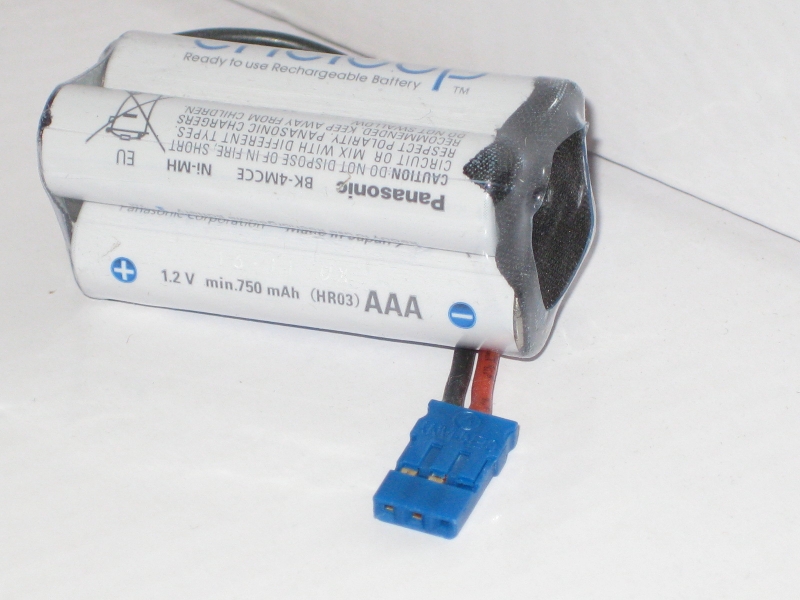 Eneloop Micro AAA 4,8V/800mAh Empfängerakku Würfel