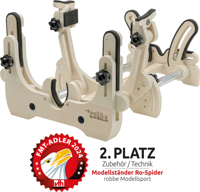 Ro-Spider Schwerpunktwaage und Rumpfhalter Kit robbe