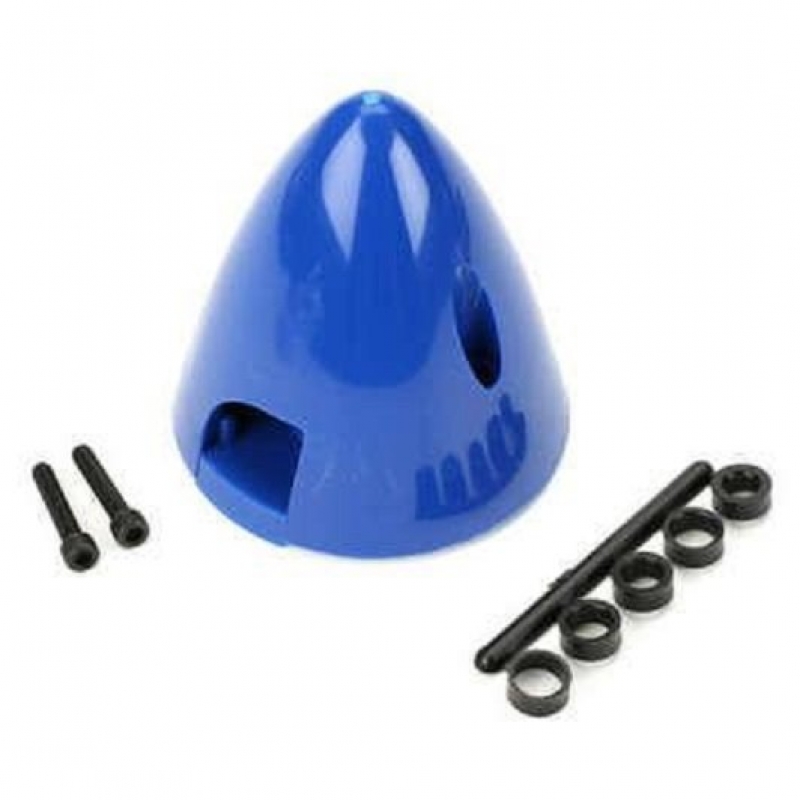 Kunststoffspinner 2-Blatt Ø 45mm blau DUBRO universal passend  durch Distanzstücke HAN 270