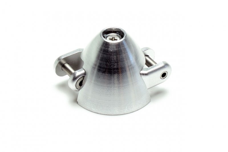 Z-Klappspinner Alu Ø 35mm inkl. Adapter für 3.0, 3.17, 4.0 und 5.0mm Wellen