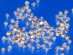 100 Stück Quetschperlen 2,0mm, versilbert