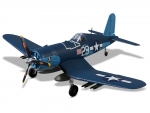 F4U Corsair blau Mini Warbird PNP 75cm von Derbee