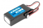 Li-Fe Akku 6,4V 2900mAh JR/Uni Stecker + XH Balancer KAV33.8007 Kavan