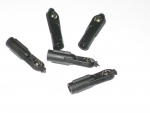 Nylon Kugelgelenk M3 mit vernickelter Messingkugel Bohrung 2mm KAVAN 120A/L VE=5 Stück