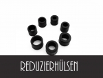 Reduzierhülsen in Ø 8mm und Ø 10mm verschiedene Durchmesser 10/8 -10/6,5 - 8/6 - 8/5,5 - 8/4 Höhe 6,8mm