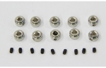 Stellringe Ø 4,1mm (innen) mit Bund VE=10 Stück