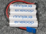 Eneloop AAA Empfängerakku 4,8V/800mAh/NiMH, Reihe