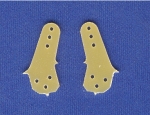 1 Paar GfK-CNC Ruderhörner Höhe 28mm Typ4