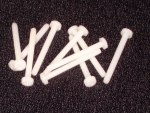 Nylonschrauben mit Zylinderkopf m. Kreuzschlitz M4x40mm (10)