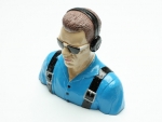 Pilot Zivil 1.20 für Modelle im Maßstab 1:4 - 1:5
